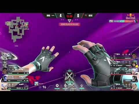 NRG vs RISE | NA Qualifiers 2022 | Day 4 | Map 1 Ascent