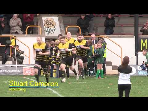 RUGBY REPORT: MELROSE v HAWICK - PREMIERSHIP - 30.10.17