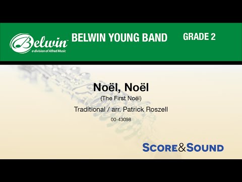 Noël, Noël, arr. Patrick Roszell - Score & Sound