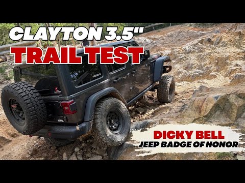 Clayton 3.5” Overland Plus Lift TRAIL TEST! | Jeep Wrangler Rubicon