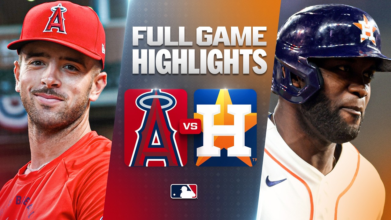 8월19일 LA에인절스 휴스턴 MLB 하이라이트