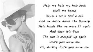 Lady Gaga &amp; Florence Welch  - Hey Girl Lyrics