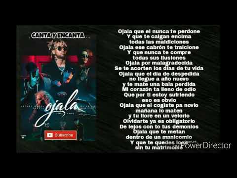 Ojalá letra   Bryant Myers ft  De La Ghetto, Almighty, Darell
