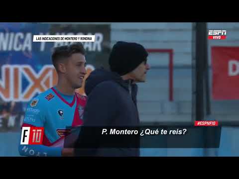 El cruce de Paolo Montero con el Marciano Ortiz