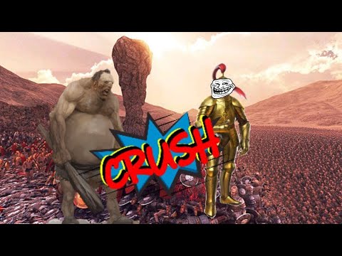 Ultimate Epic Battle Simulator - GIANT OGRE 1000 vs GOLDEN KNIGHT 2000!!!!!