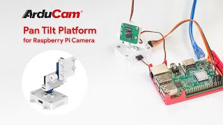Upgraded Mini Pan-Tilt Bracket Kit for Raspberry Pi V1/V2 Camera & Jetson Nano Camera Module