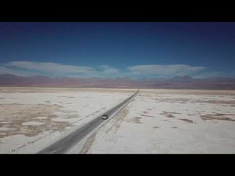 Chile. Across Salar de Atacama