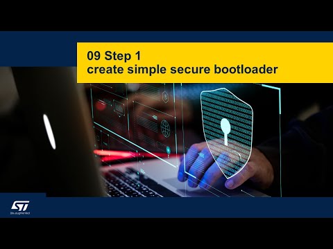 Security Part4 - STM32 security in practice - 09 Step1 Create simple secure bootloader
