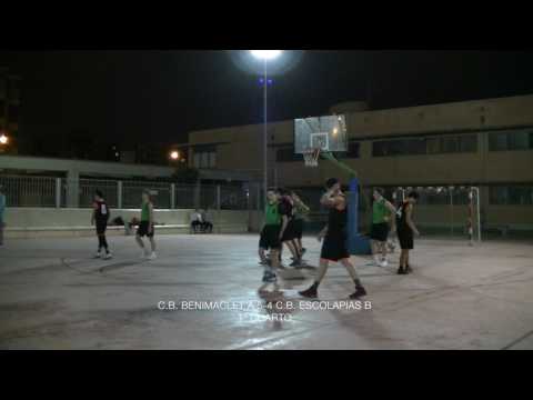 CB BENIMACLET A 65-52 CB ESCOLAPIAS B