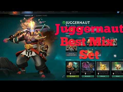 DOTA2: JUGGERNAUT BEST MIX SET [WITH ARCANA]