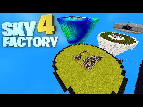 Neue Insel! Plastik Produktion für Mulch! - Minecraft Sky Factory 4 #23
