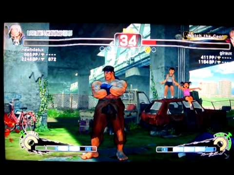 スーパーストリートファイターⅣ ＡＥ: newbdelux (Gen) vs giraux (Ryu)