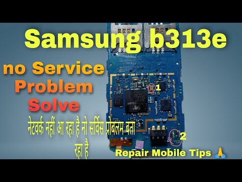 Samsung b313e Network Problem no Service Solution b313b emergency call 2021