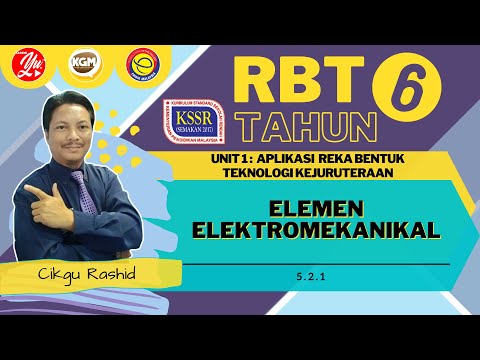 RBT TAHUN 6 : UNIT 1 APLIKASI REKA BENTUK TEKNOLOGI KEJURUTERAAN - 5.2.1 (BUKU TEKS M/S 1 - 2)