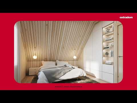 Projekt domu Przepiórka: dom z poddaszem od Extradom.pl