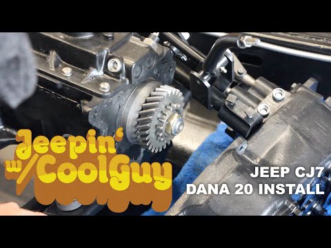 Jeep CJ7 Dana 20 Transfer Case Install