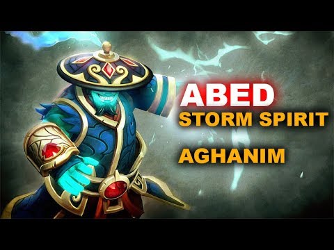 ABED STORM SPIRIT WITH AGHANIM