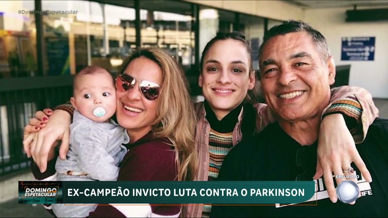 Ex-lutador Rickson Gracie desabafa sobre a luta contra a doença de Parkinson | Domingo Espetacular
