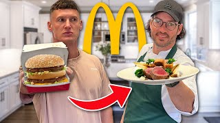 I gave a Big Mac to a Michelin star chef and here’s what he did with it...