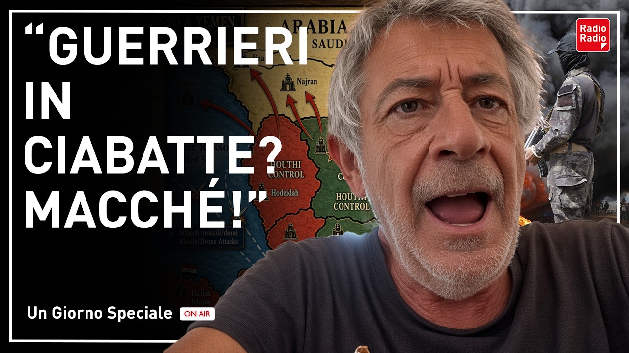 GLI HOUTHI STANNO PER BUCARE LE PETROMONARCHIE DI CARTONE | Con Alberto Negri