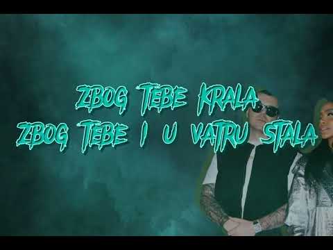 EDITA X RIMSKI ZBOG TEBE - TEKST LYRICS