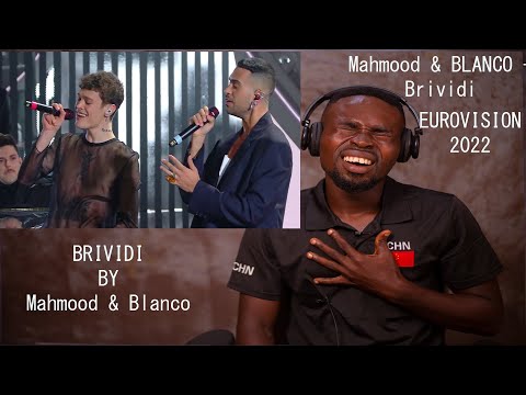 Mahmood & Blanco "Brividi" Reaction | Italy Eurovision 2022