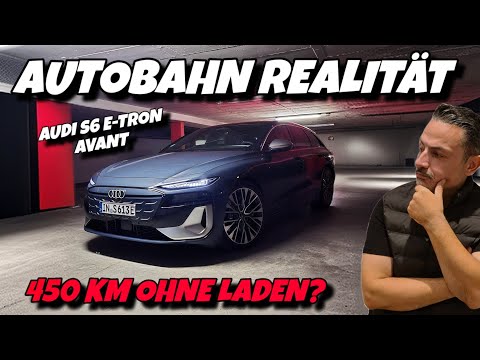 450 km of highway without charging? Audi S6 Avant e-tron tested. #electriccar
