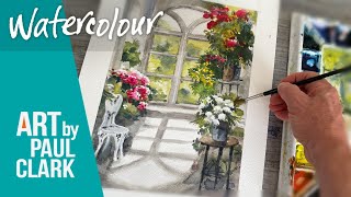 How to Paint Light Through a Window in Watercolour