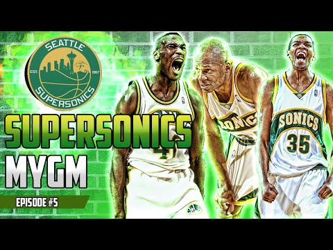 NBA 2k16 SEATTLE SUPERSONICS MyGM! Ep. 5 - SEASON DEBUT! HERE WE GO!