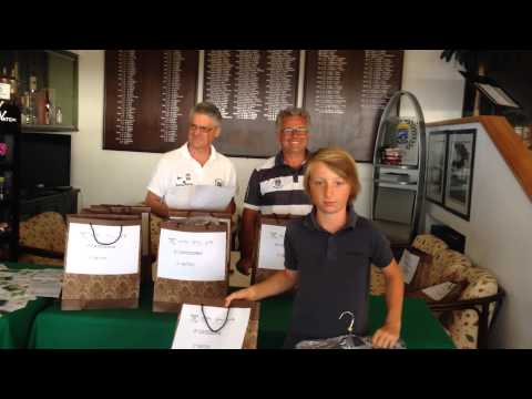 Premiazione gara "STUBURT GOLF CUP" - Golf Club Punta Ala 25.08.2015