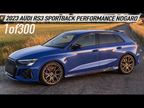 1of300! 2023 AUDI RS3 SPORTBACK PERFORMANCE NOGARO EDITION - In Detail with the 407hp  hyperhatch
