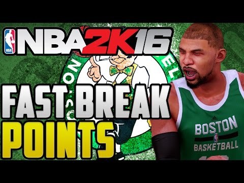 NBA 2K16 Boston Celtics Subscriber MyLEAGUE - Fast Break Points [ Ep 6 ]