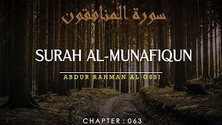 Download lagu Surah Al-Munafiqun (The Hypocrites) سورة المنافقون By Abdur Rahman Al Ossi | With Bangla & English mp3
