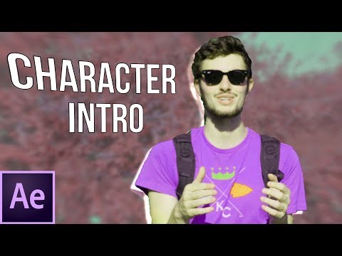 After Effects Tutorial: How to Character Intro Sequence (Free Project File)