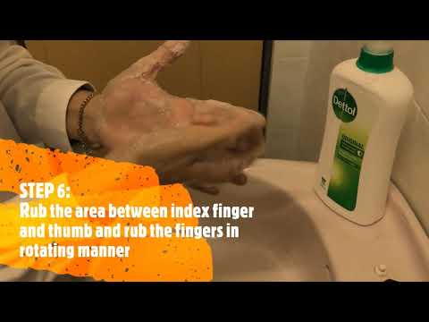 PROPER METHODS OF HAND WASHING (CSR PROJECT) - OSHE SKTK3552/SEC04