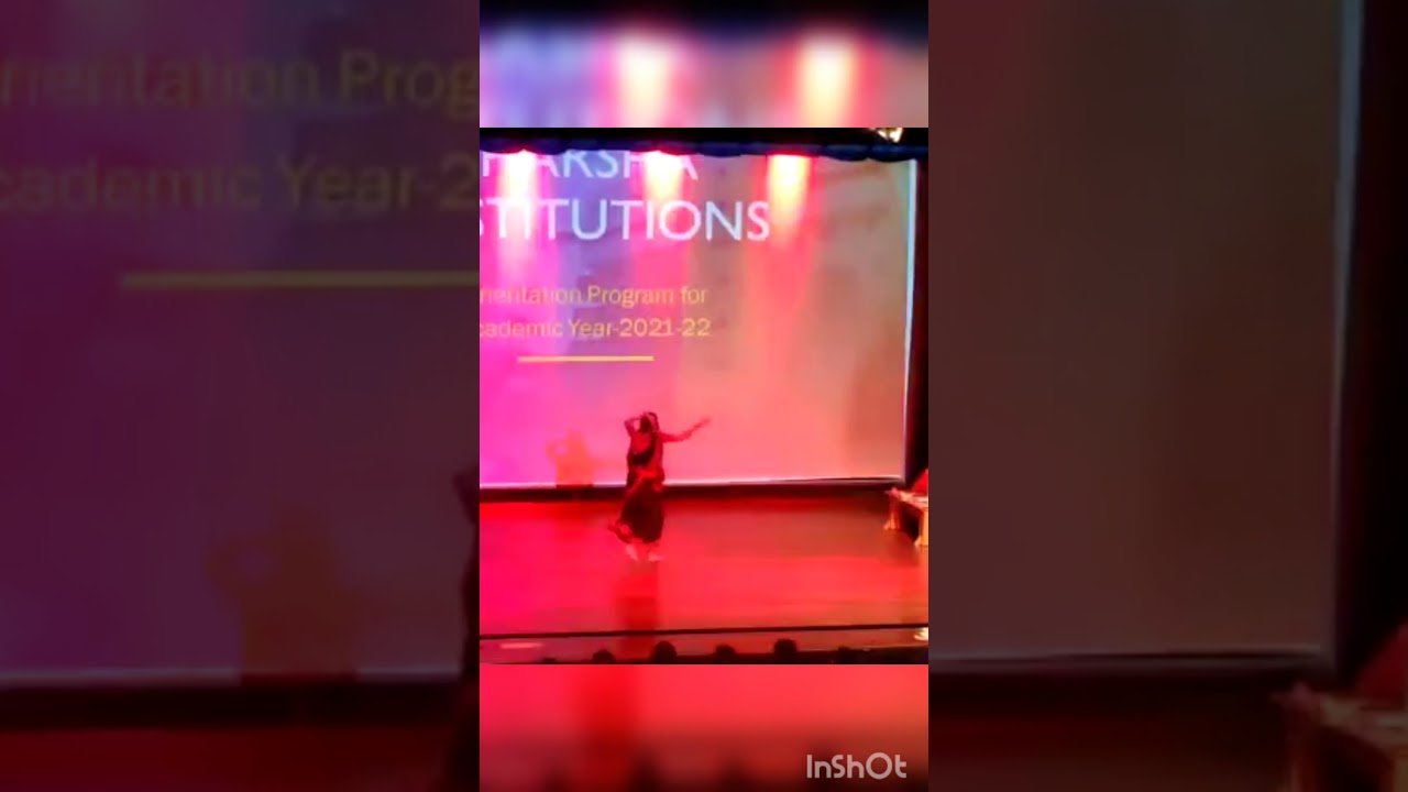 orientation program for academic year 2021–22| harsha group of institution Bangali students dance