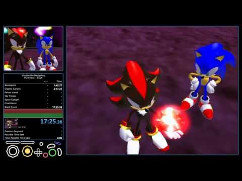 Shadow the Hedgehog - Pure Hero Any% - Marathon Submission Video