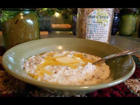 Make Your Own Multi Grain Hot Cereal (w/ Gluten Free Options)