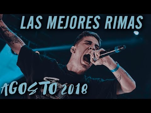 ¡El MEJOR MES del AÑO 2018! | Las MEJORES RIMAS de AGOSTO | Batallas de Gallos (Freestyle Rap)