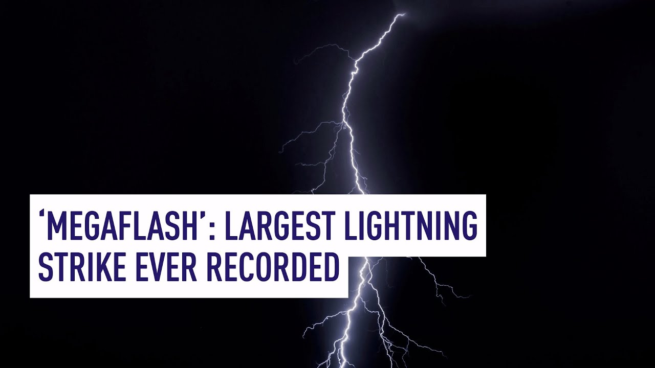 美國出現829公里超長閃電，創世界紀錄