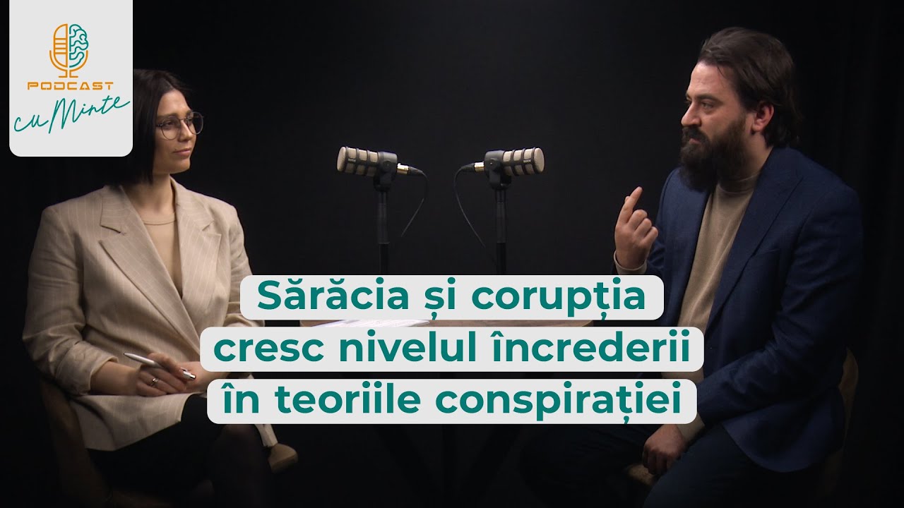 Podcast cuMINTE. Ștefan Popov: de ce oamenii cred în conspirații și neagă adevărul științific