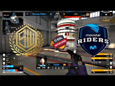 SAW VS MOVISTAR RIDERS | NUKE @ ESL CS:GO MASTERS VII | BEST MOMENTS