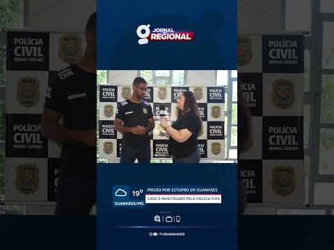 SUSPEITO DE ESTUPRO E PRESO EM GUANHÃES -  PARTE 1