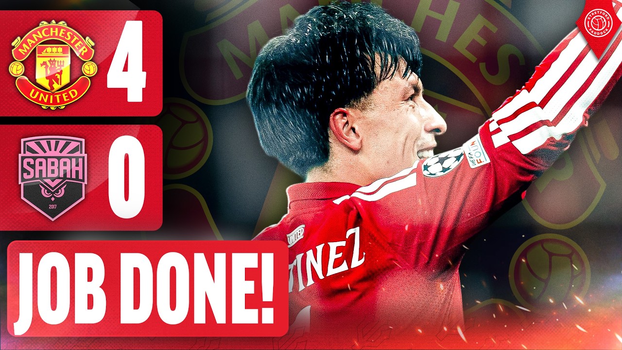 Manchester United Vs Sabah FK | Champions League LIVE Match Review