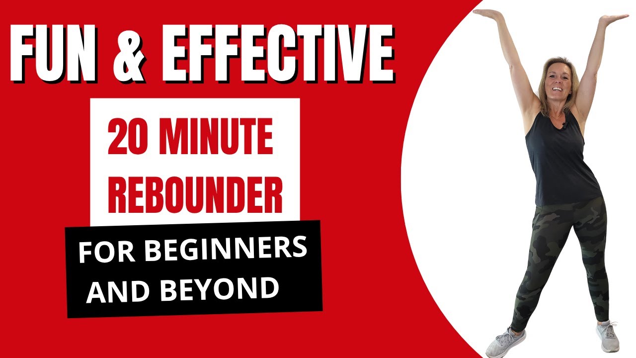 Séance de trampoline HIIT de 20 minutes pour tout le corps | Brûlez des graisses, boostez votre énergie et amusez-vous