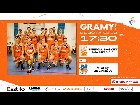 Energa Basket Warszawa - Grupa Strategia Gim92 Warszawa (3 LM)