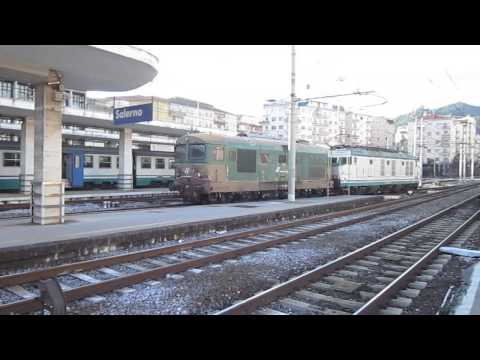 LA E652.044 AL TRAINO DI UNA D345 IN LIVREA OLD!