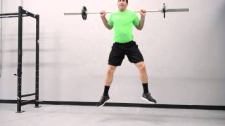 150. Barbell Pause Squat Jump