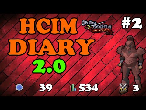 OSRS | Level 3 HCIM Diary 2.0 | #2 Enter the Abyss & Some Other Quests