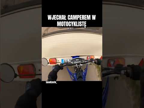 Zniszczył przyczepę na motocyklu #shorts #foryou #police #trending #viral #motorcycle #police